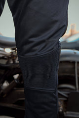 Men's Mesh Protective Pant CE AA Black - OZ MOTOGEAR