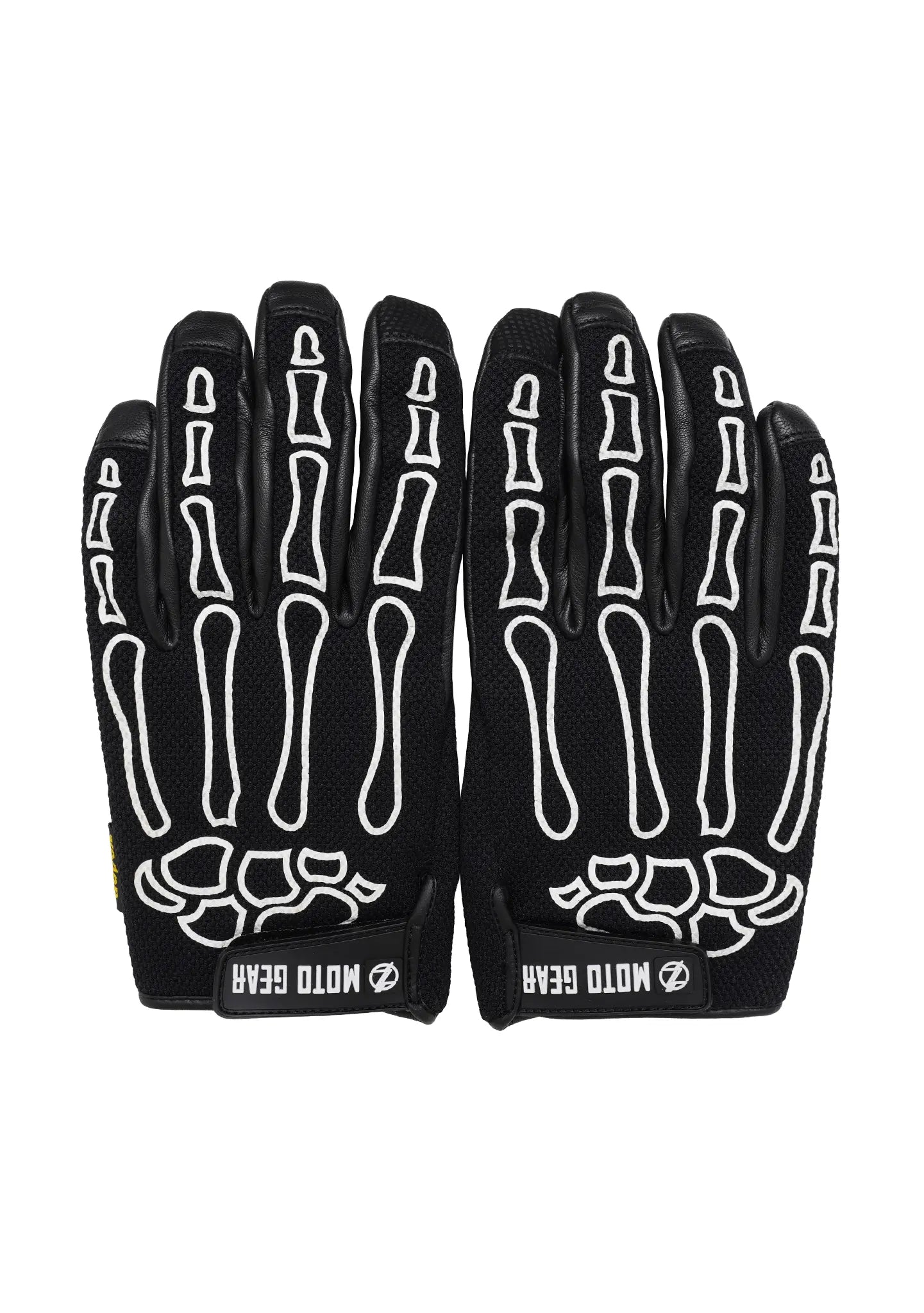 Knuckle Guard Phantom Bone Gloves - OZ MOTOGEAR