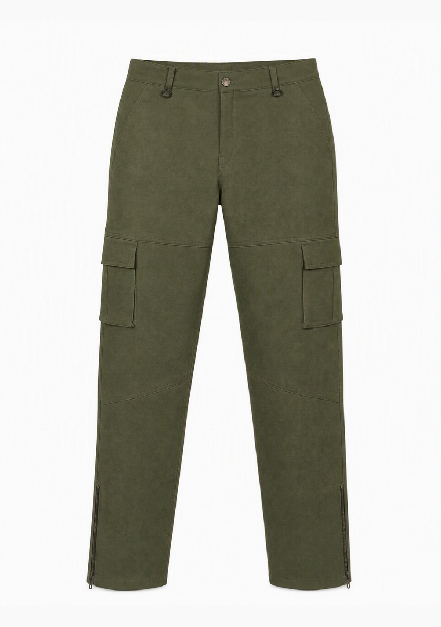 Dunehaul Men's Cargo Trouser Loosefit Olive Green - CE AA Rated - OZ MOTOGEAR