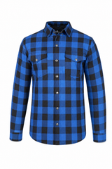 Armored Motorcycle Flannel Shirt
