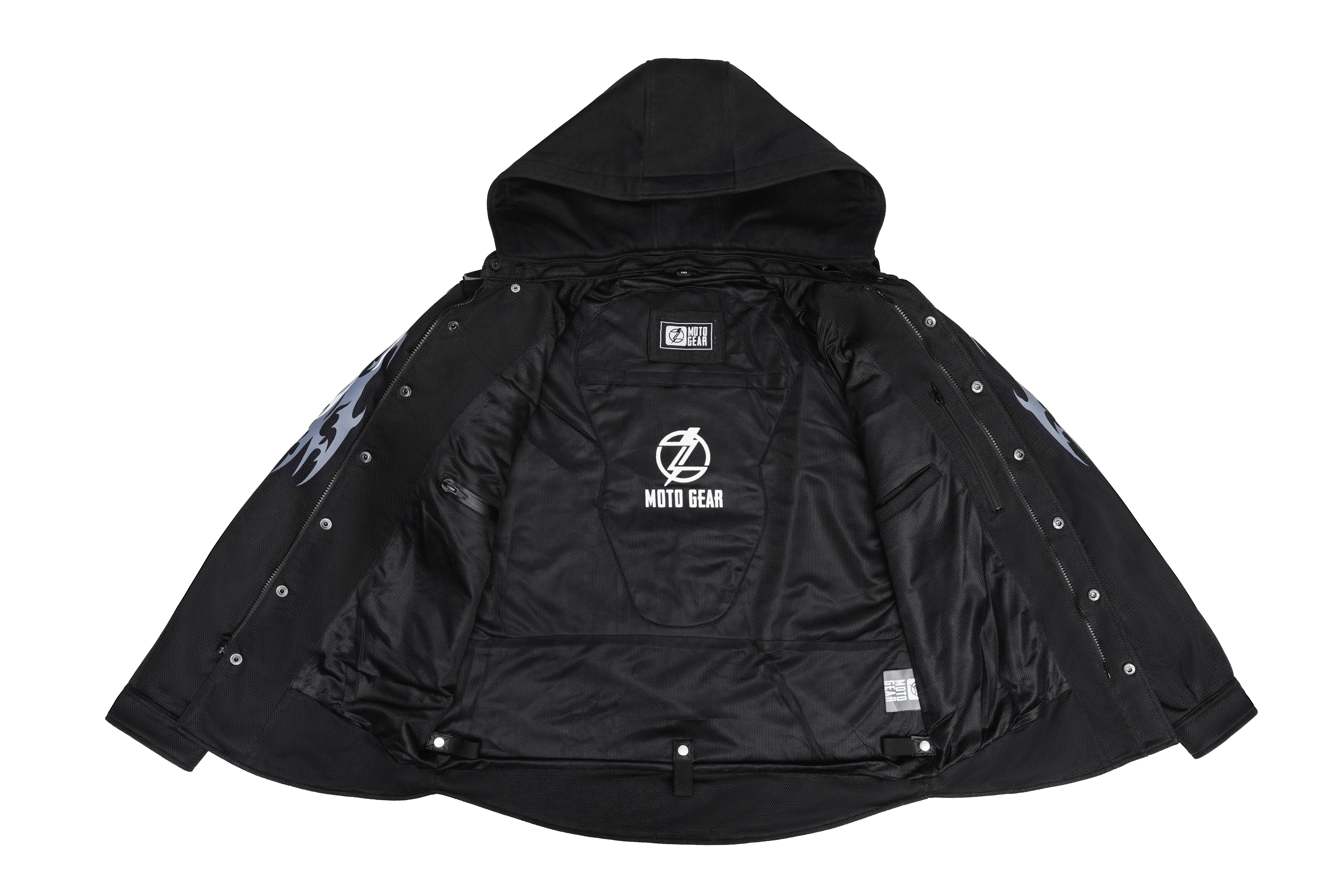 Drifter Mesh Hoodied Shirt — Ashborne Series - Level 2 Protected - OZ MOTOGEAR