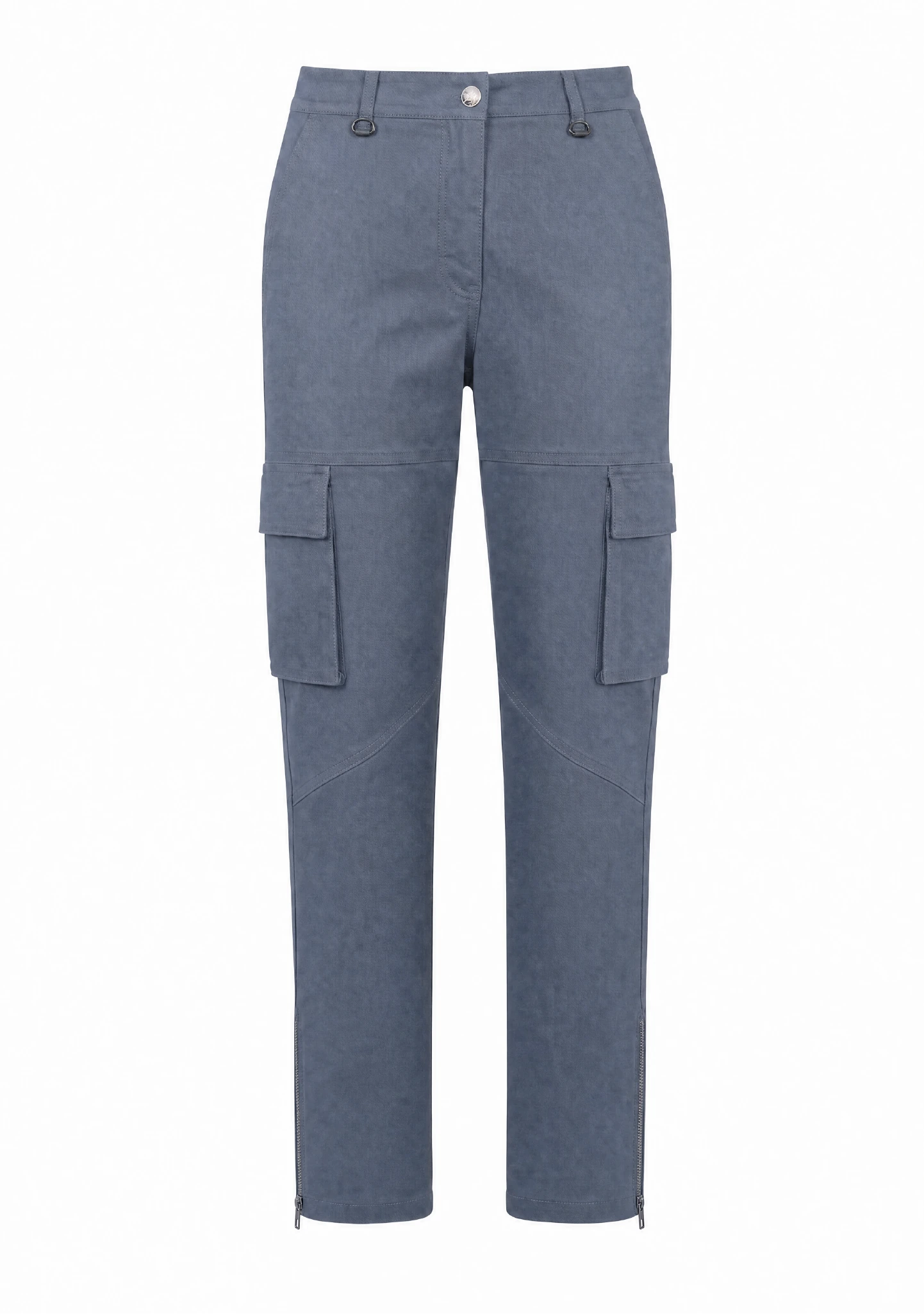 Ladies Motorcycle Cargo Pant Grey - CE AA - OZ MOTOGEAR