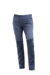 Ladies Riding Summer Mesh Armored Pant Blue - OZ MOTOGEAR