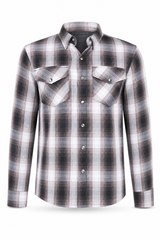 Armored Motorcycle Flannel Shirt
