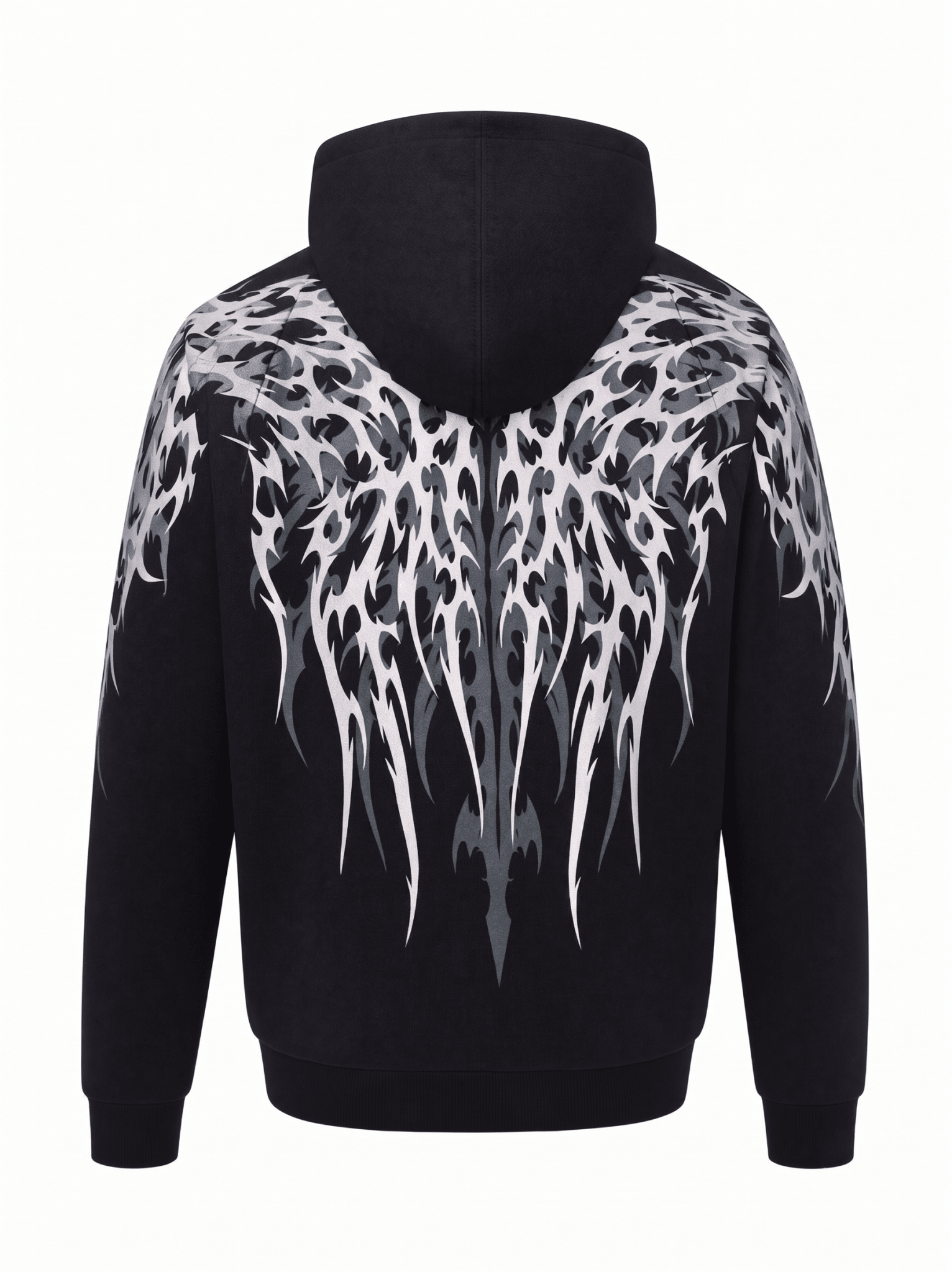 Ashborne Motorcycle Reflective Hoodie BUNDLE - CE AA Certified Black - Oz Motogear