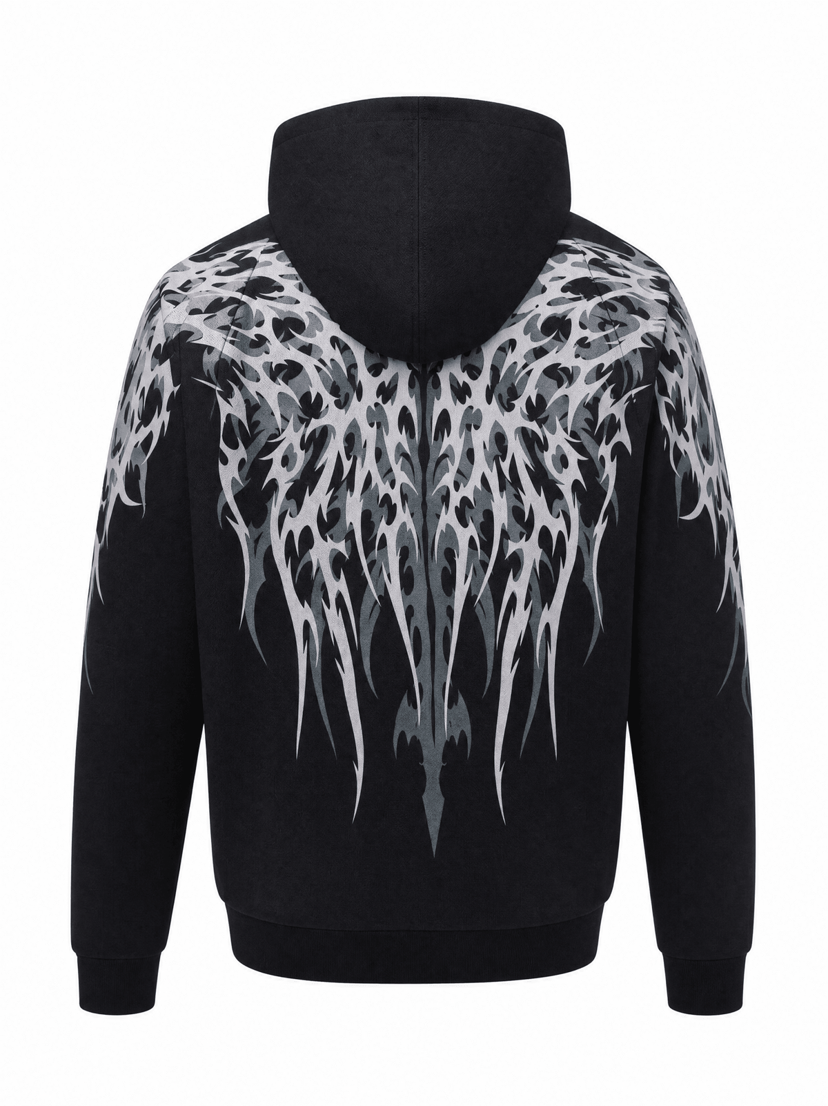 Ashborne Motorcycle Reflective Hoodie BUNDLE - CE AA Certified Black - Oz Motogear