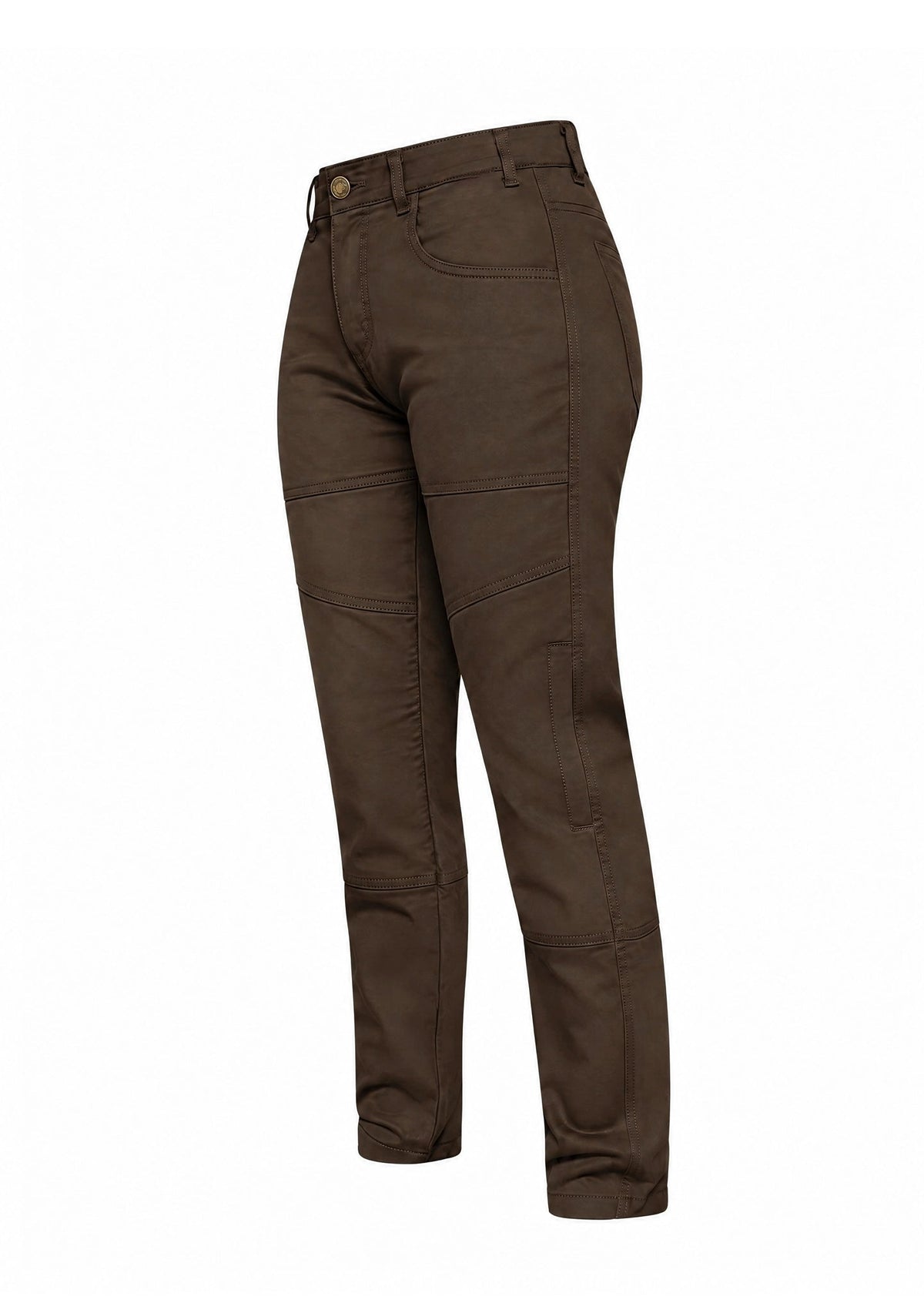 Dunehaul Ladies Cargo Pant Twill Khaki Brown - CE AA - OZ MOTOGEAR - OZ MOTOGEAR