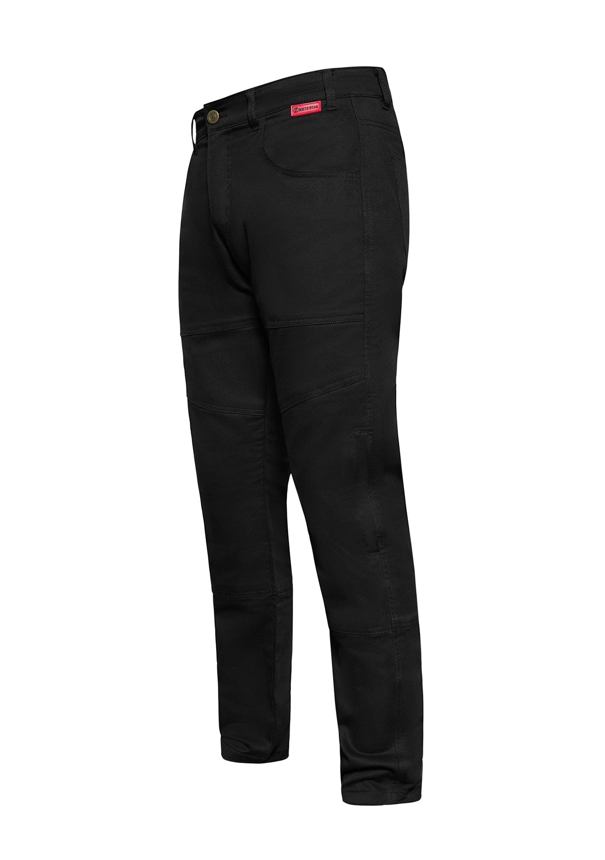 Dunehaul Men’s Cargo Pant Twill Black - CE AA Rated - OZ MOTOGEAR - OZ MOTOGEAR