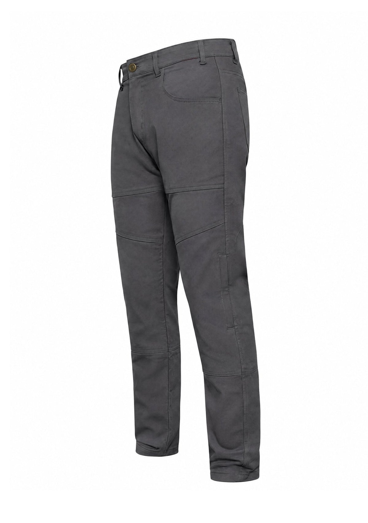 Dunehaul Men’s Cargo Pant Twill Grey - CE AA Rated - OZ MOTOGEAR - OZ MOTOGEAR