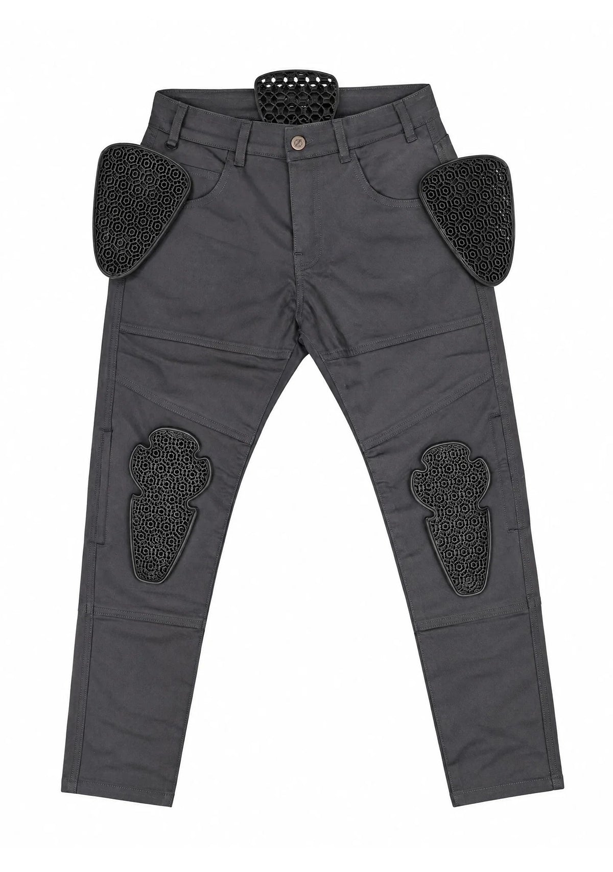 Dunehaul Men's Cargo Pant Twill Grey - CE AA Rated - Tapered Fit - OZ MOTOGEAR - OZ MOTOGEAR