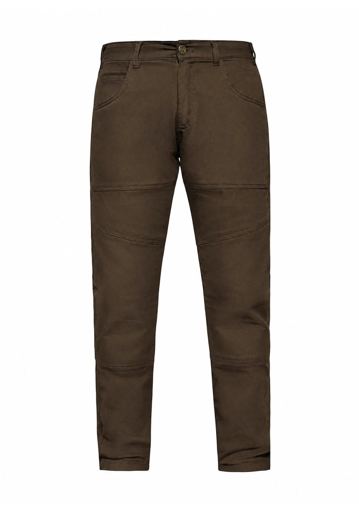 Dunehaul Men’s Cargo Pant Twill Khaki Brown - CE AA Rated - Tapered Fit - OZ MOTOGEAR - OZ MOTOGEAR