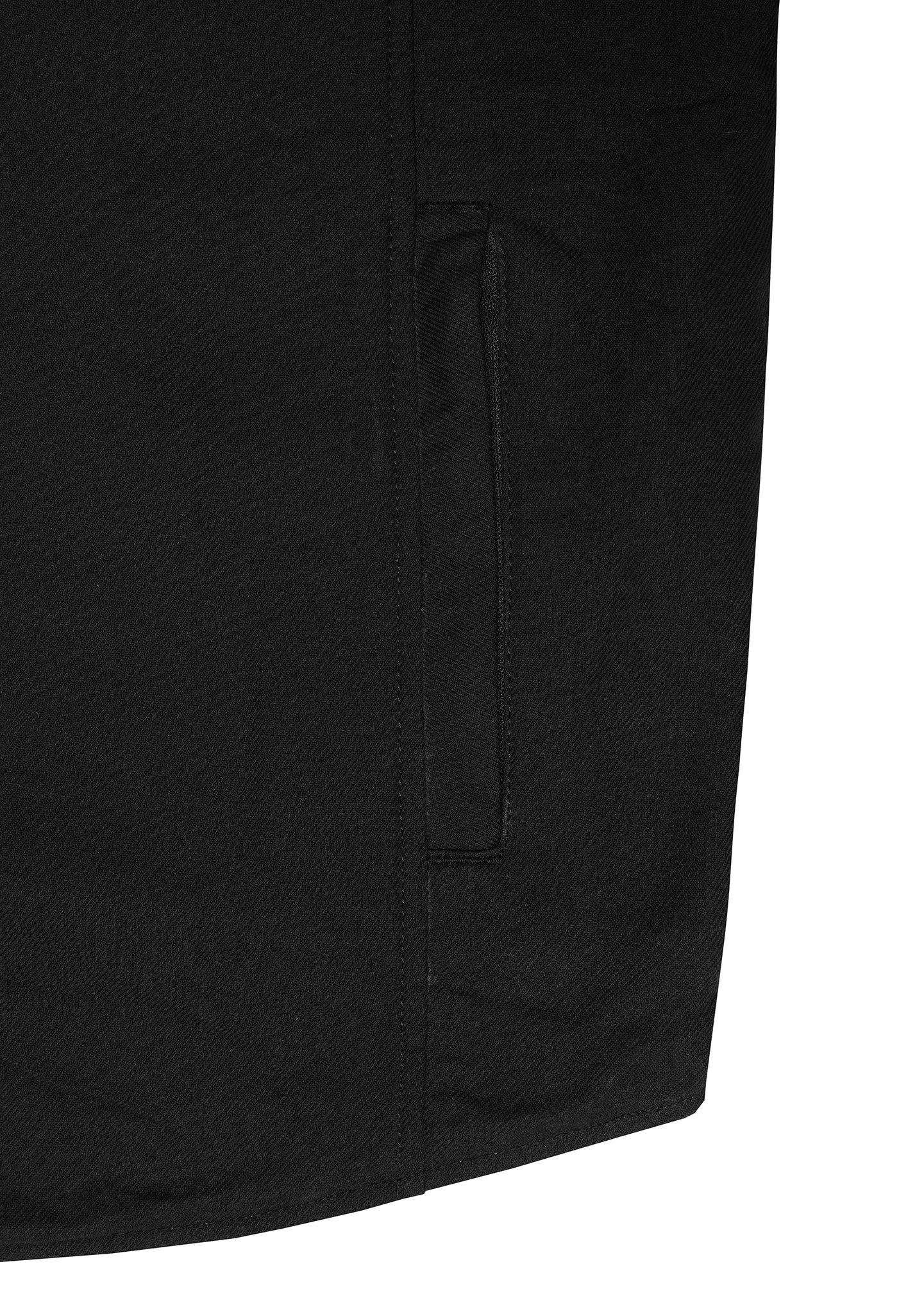 Highway66 Men's Flannel Shirt Solid Black - CE AA Certified - OZ MOTOGEAR - OZ MOTOGEAR