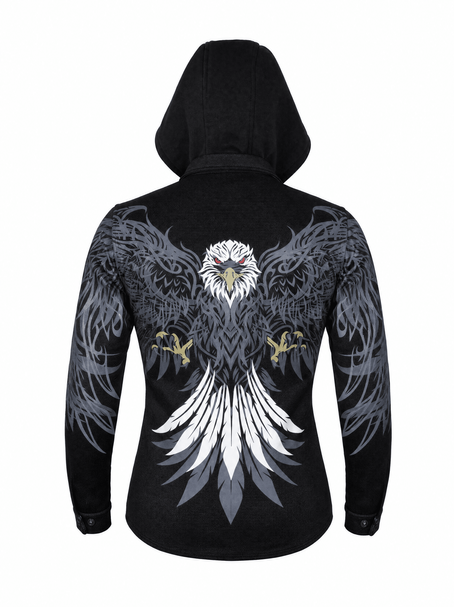 Ladies Drifter Night Hawk reflective hooded Mesh Shirt - Level 2 Protected - OZ MOTOGEAR - OZ MOTOGEAR