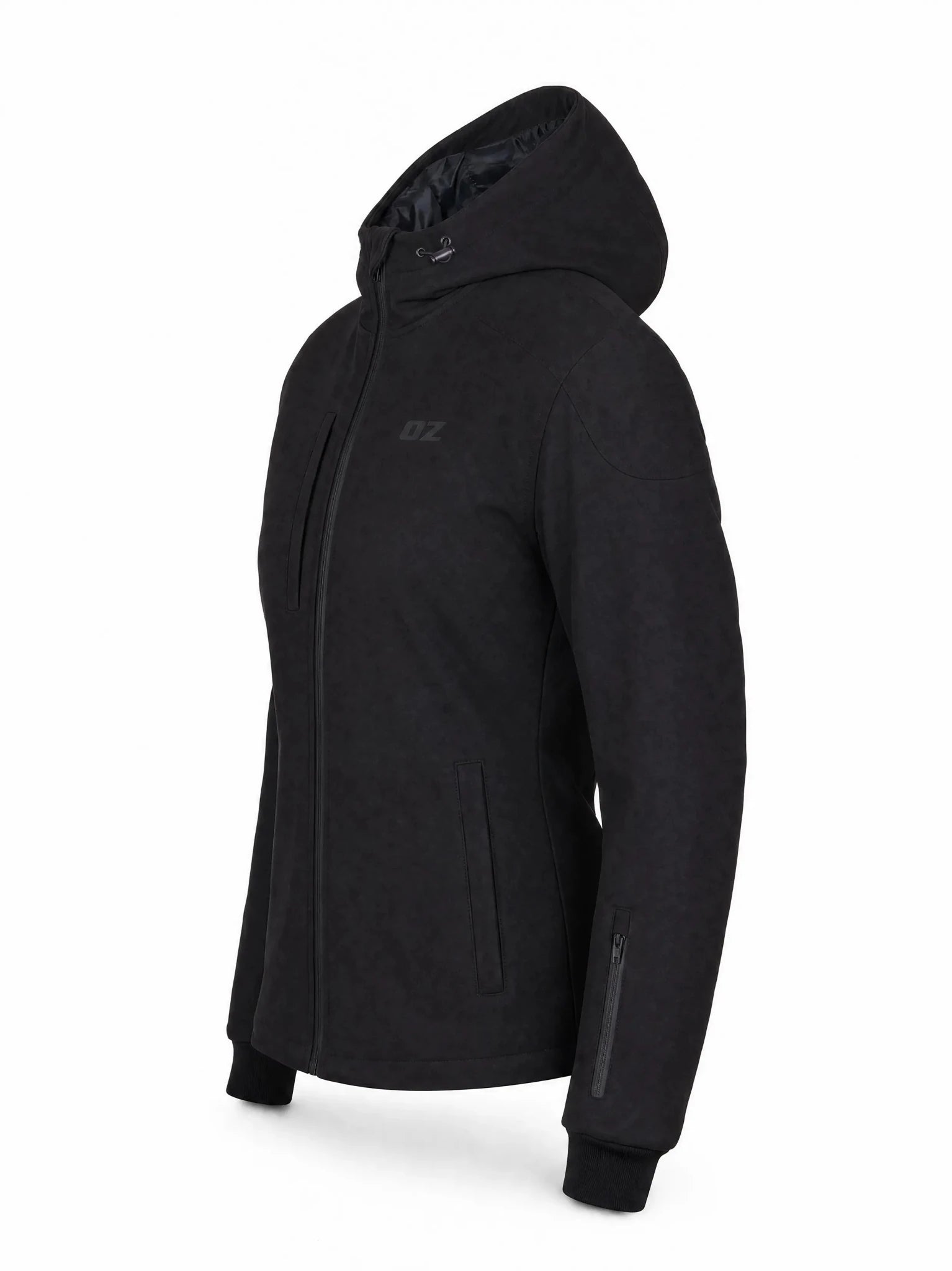 Ladies Softshell Kevlar Armored Motorcycle Hoodie