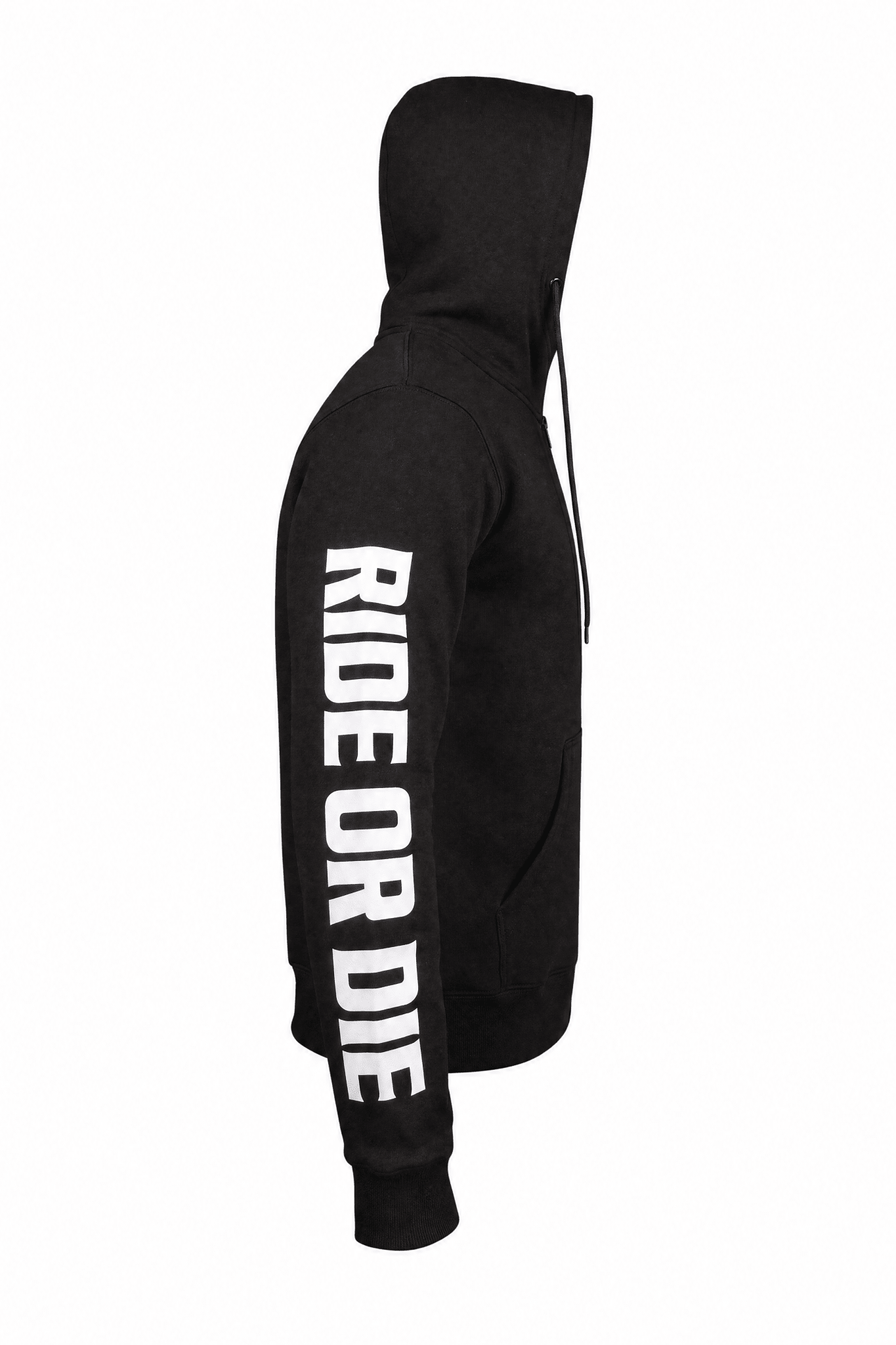 Men's Armored Motorcycle Hoodie - CE AAA Certified Black - OZ MOTOGEAR - Oz Motogear