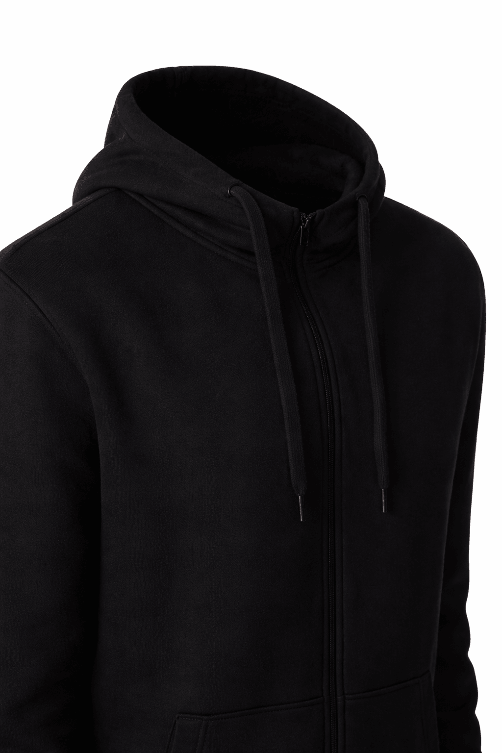 Men's Armored Motorcycle Hoodie - CE AAA Certified Black - OZ MOTOGEAR - Oz Motogear