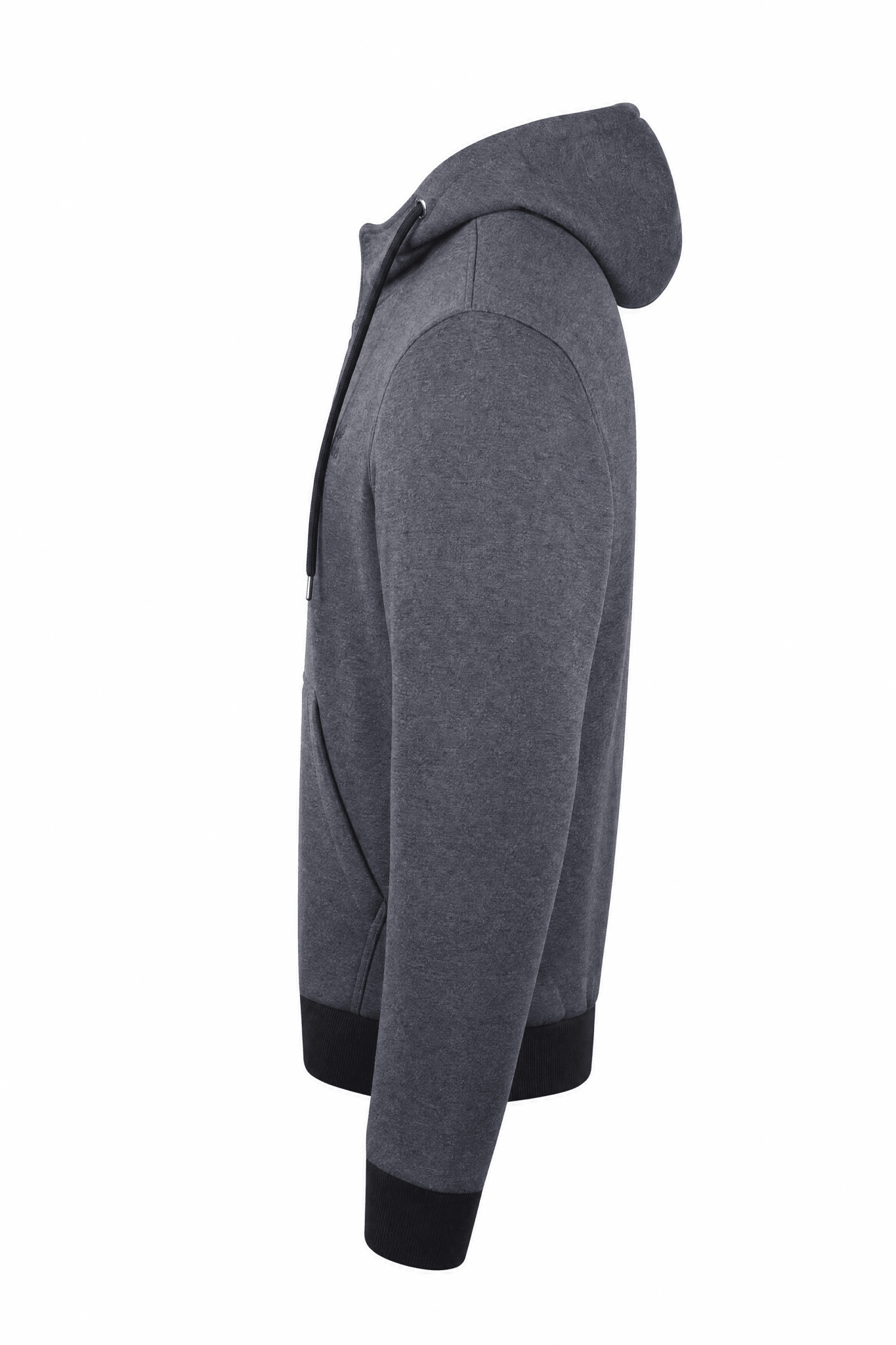 Men's Armored Motorcycle Hoodie - CE AAA Certified Dark Grey - OZ MOTOGEAR - Oz Motogear