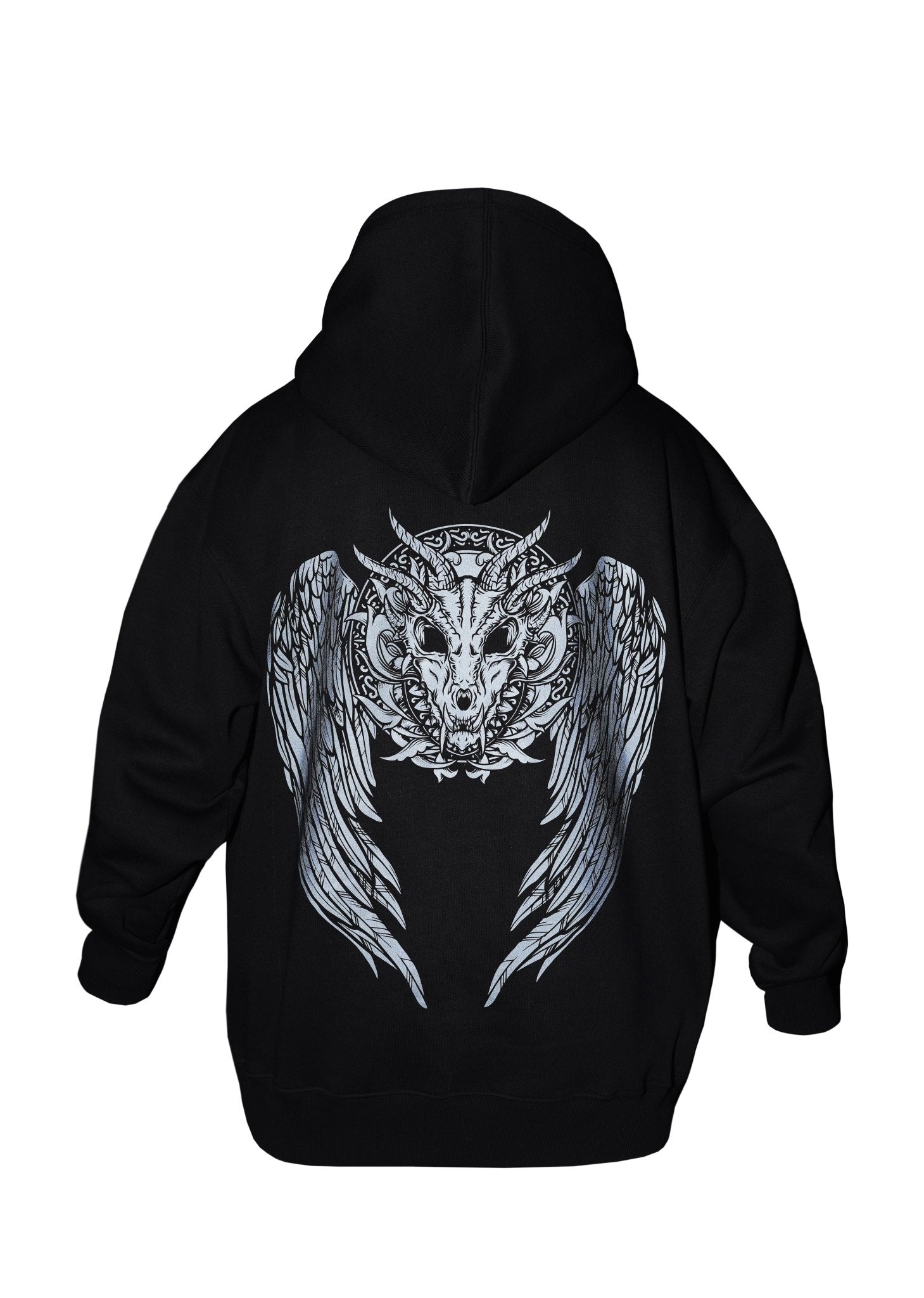 Men's Armored Motorcycle Reflective Hoodie - CE AAA Certified Jet Black - OZ MOTOGEAR - Oz Motogear