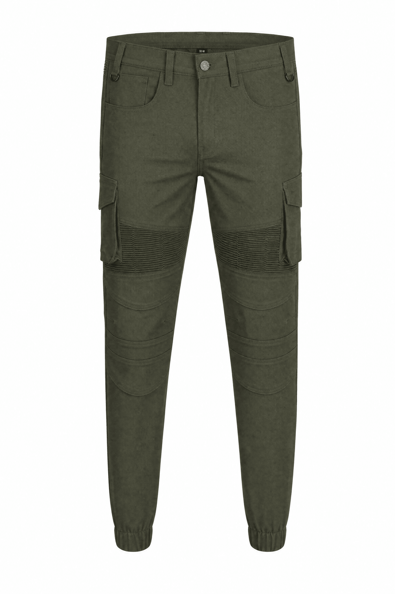 Men’s Cargo Riding Pants CE AAA Olive Green - OZ MOTOGEAR - Oz Motogear