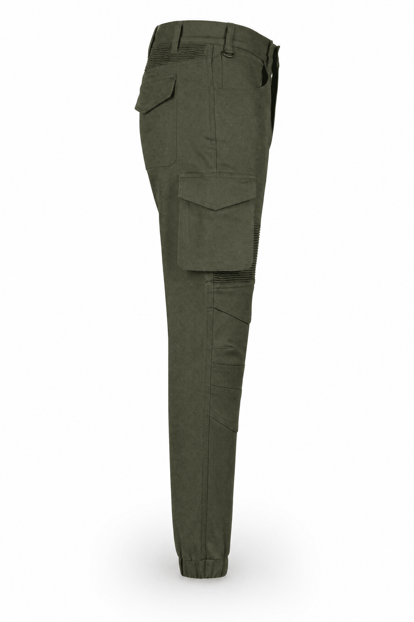 Men’s Cargo Riding Pants CE AAA Olive Green - OZ MOTOGEAR - Oz Motogear