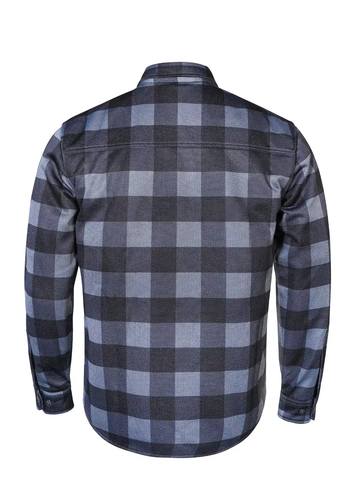 Men's Drifter Mesh Shirt Black Top Check - Level 2 Protected - OZ MOTOGEAR - OZ MOTOGEAR