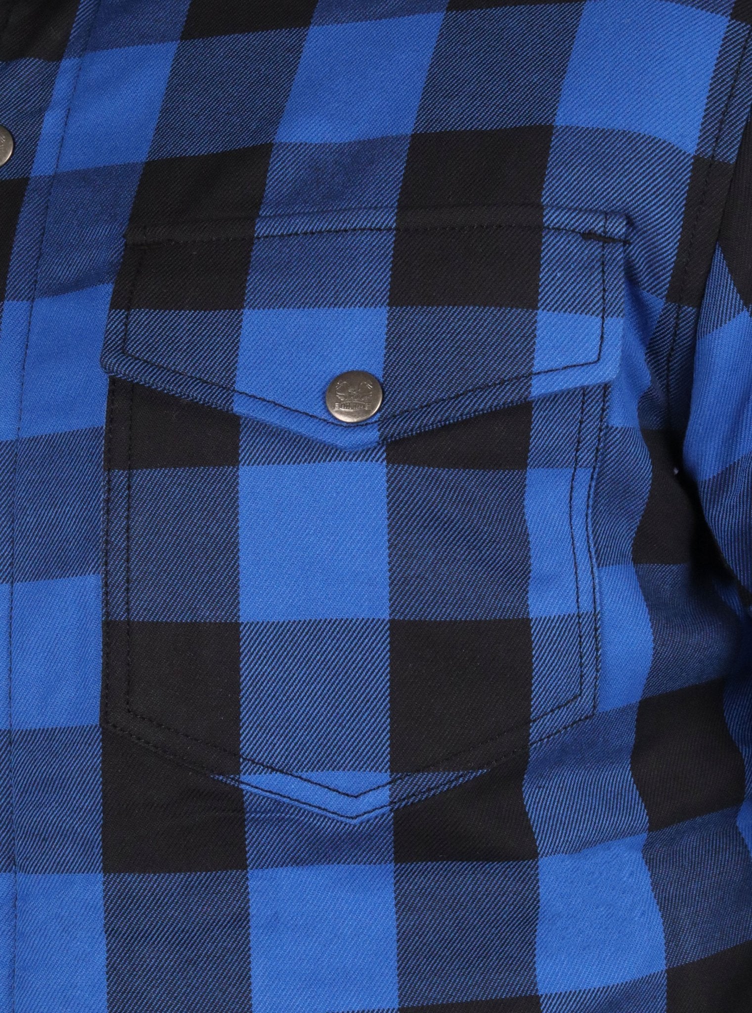 Armored Motorcycle Flannel Shirt