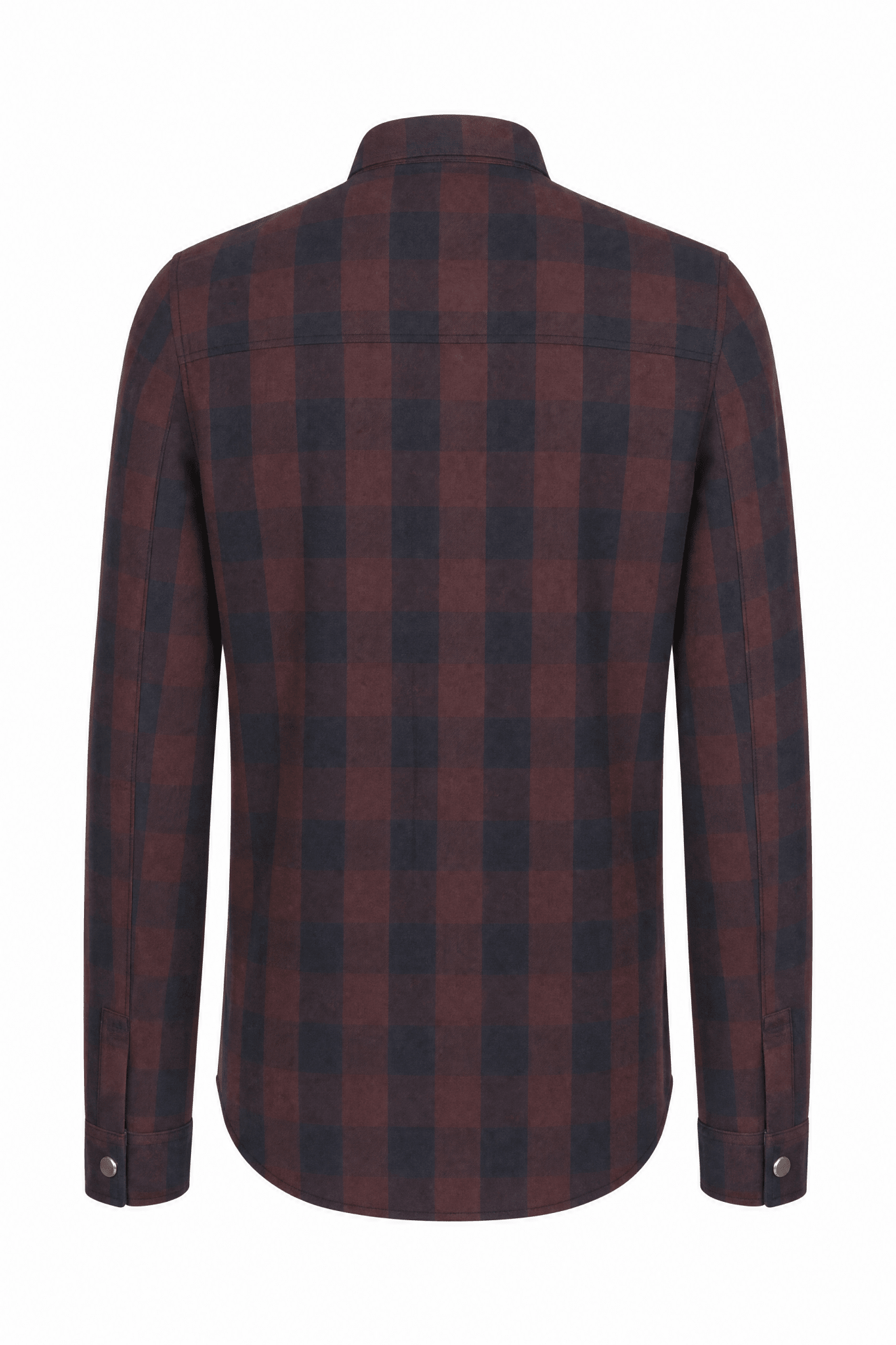 Men's Motorcycle Flannel Shirt CE AAA Certified Dark Brown - OZ MOTOGEAR - Oz Motogear