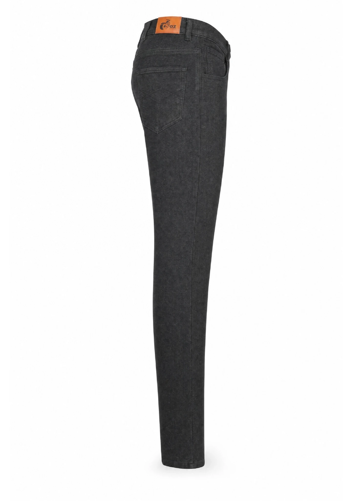 Men's Pant Single-Layer Thunder Charcoal Black - Level 2 Protected - OZ MOTOGEAR - OZ MOTOGEAR