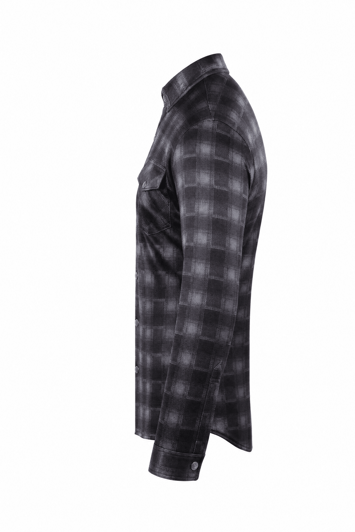 Men`s Summer Motorcycle Mesh Shirt CE AA Grey Black - OZ MOTOGEAR - Oz Motogear