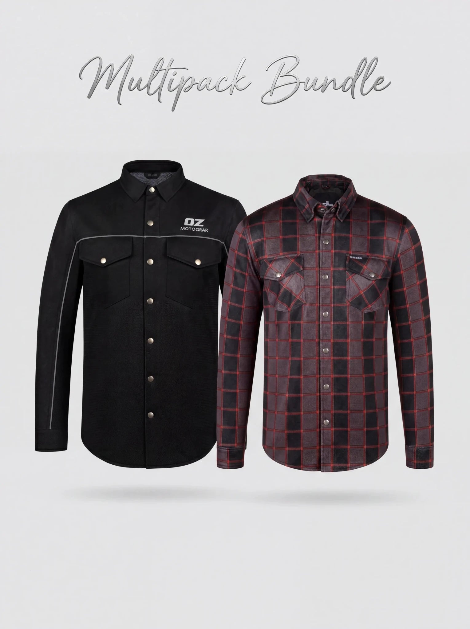 Multipack Bundle - Summer Motorcycle Mesh Shirt- OZ MOTOGEAR - Oz Motogear