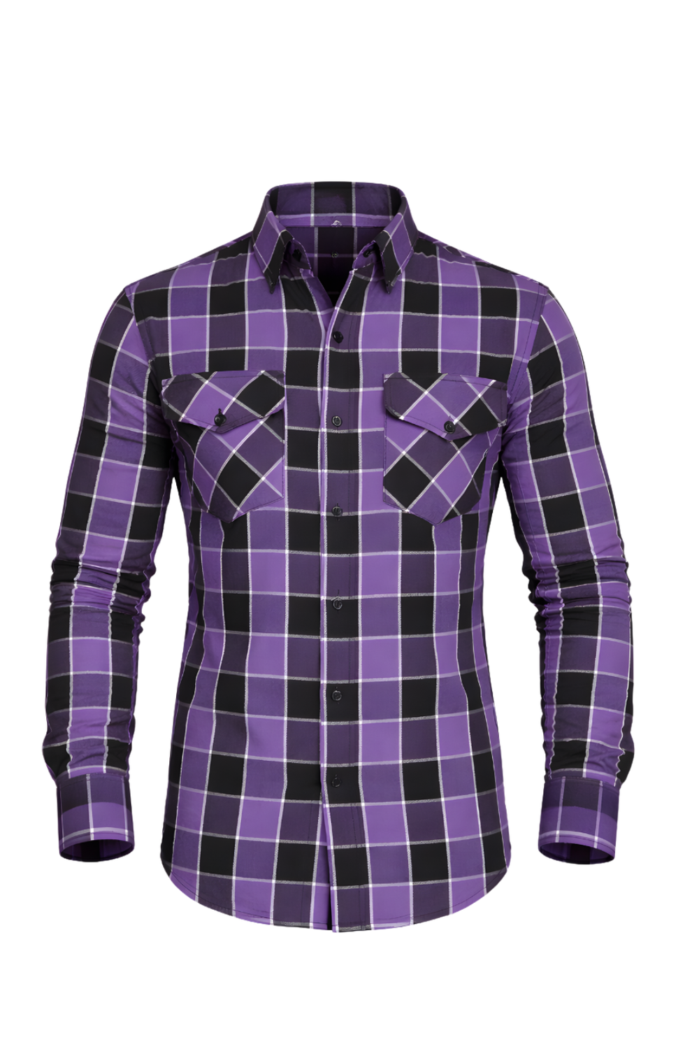 Armored Motorcycle Flannel Shirt
