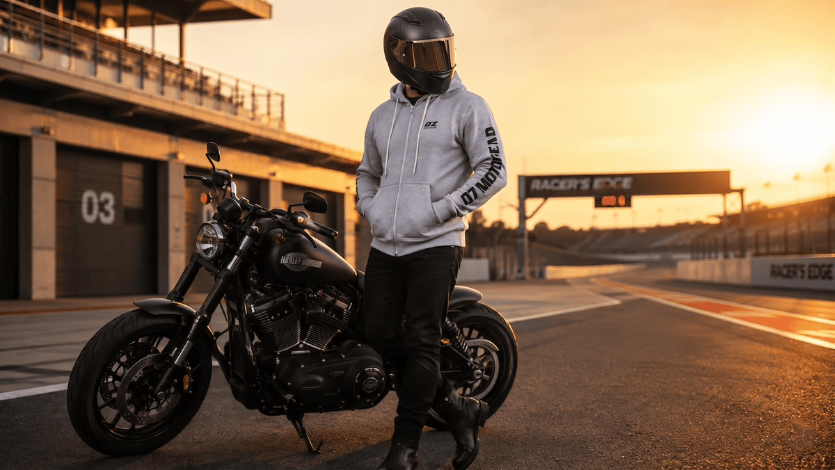 Men’s Motorbike Hoodie: Safety, Comfort, and Urban Style - Oz Motogear