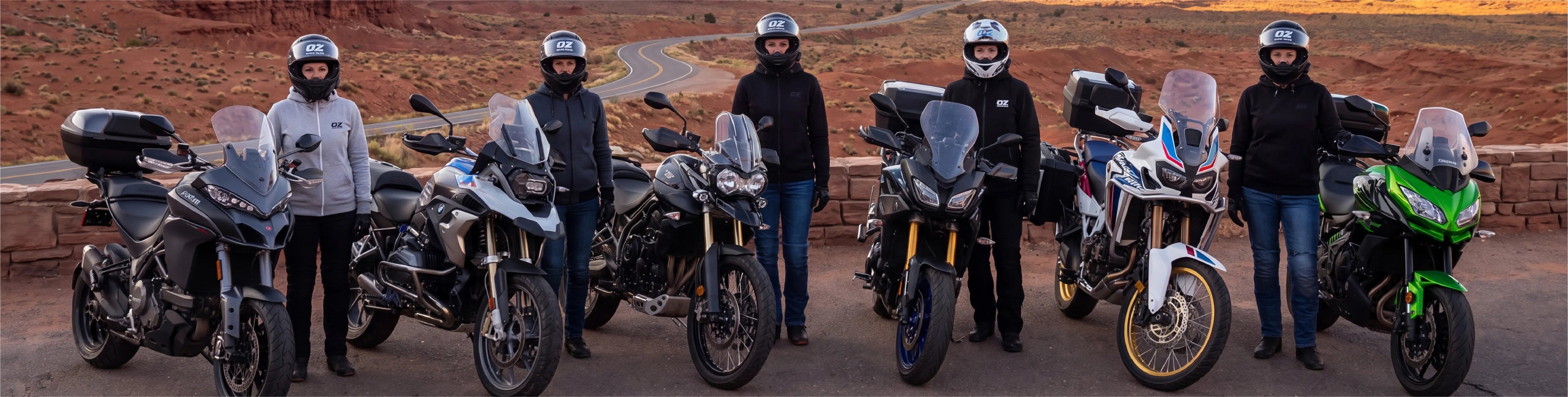 Ladies Armored Motorcycle Hoodie - CE Certified - OZ MOTOGEAR - Oz Motogear