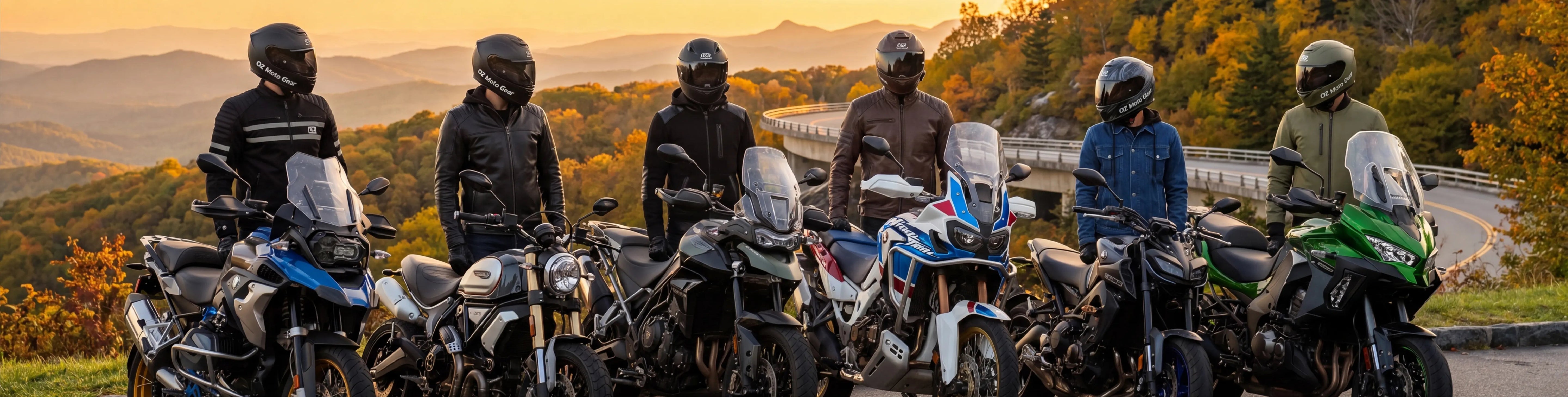 Men's Motorbike Jackets - Oz Motogear