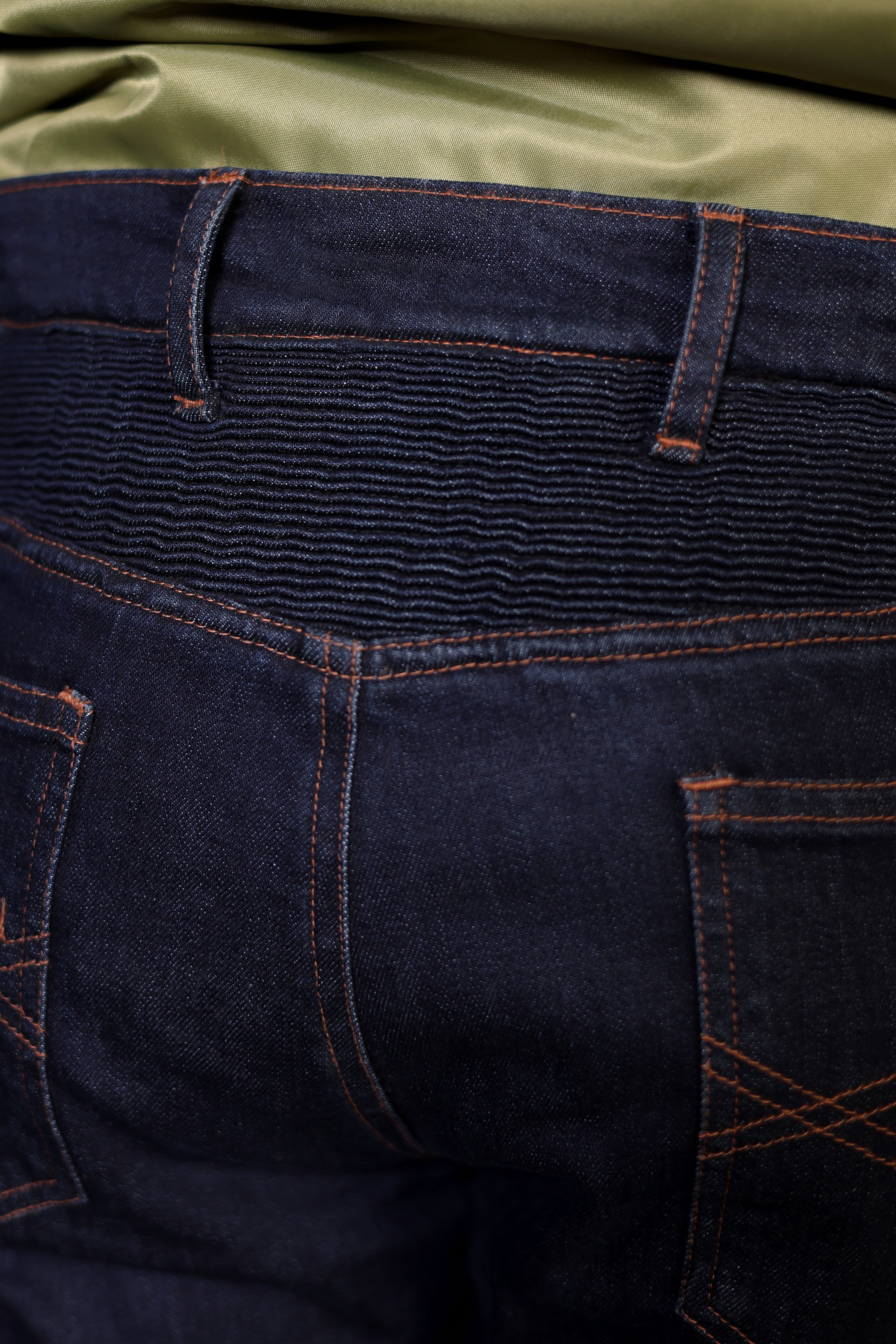 Men's Protective Jeans Denim Blue - OZ MOTOGEAR