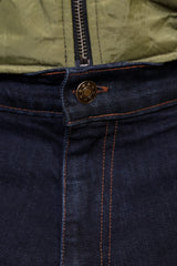 Men's Protective Jeans Denim Blue - OZ MOTOGEAR