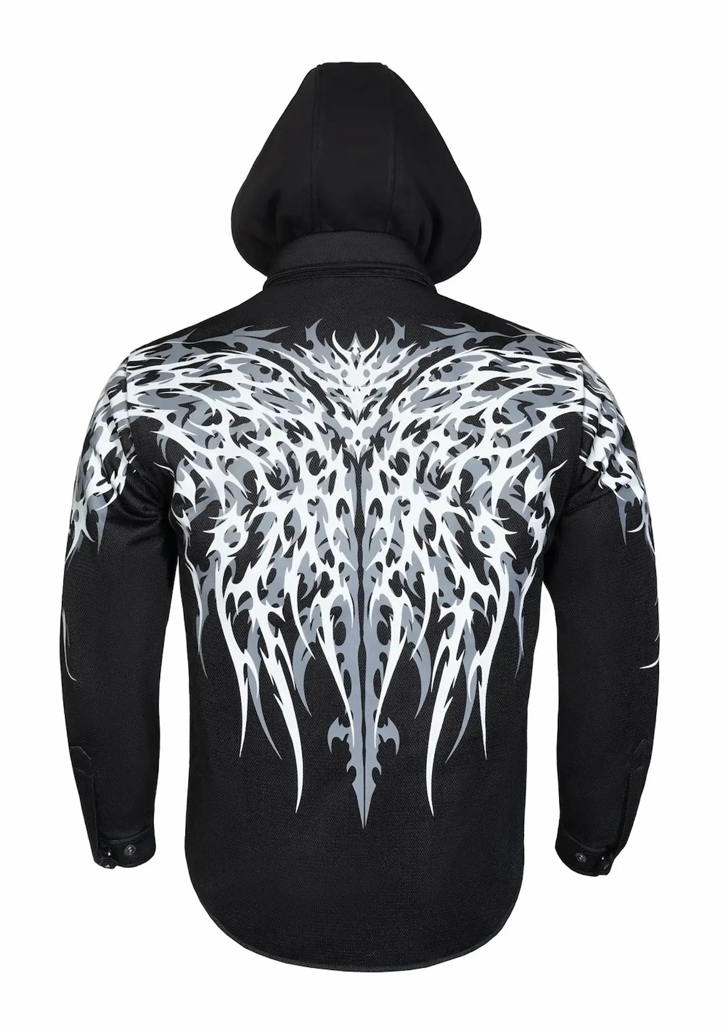 Mens Drifter Mesh Hoodied Shirt — Ashborne Series - Level 2 Protected - OZ MOTOGEAR
