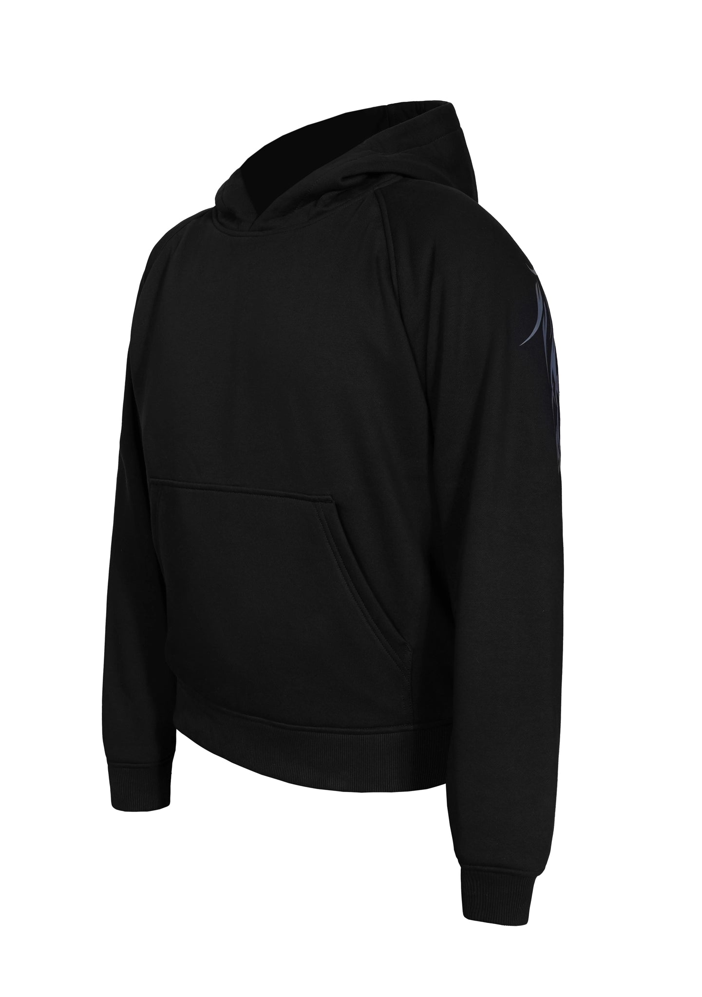 Men's Night Hawk Motorcycle Reflective Pullover Hoodie - Ashborne Series - CE AA Certified Black - OZ MOTOGEAR (Copy)