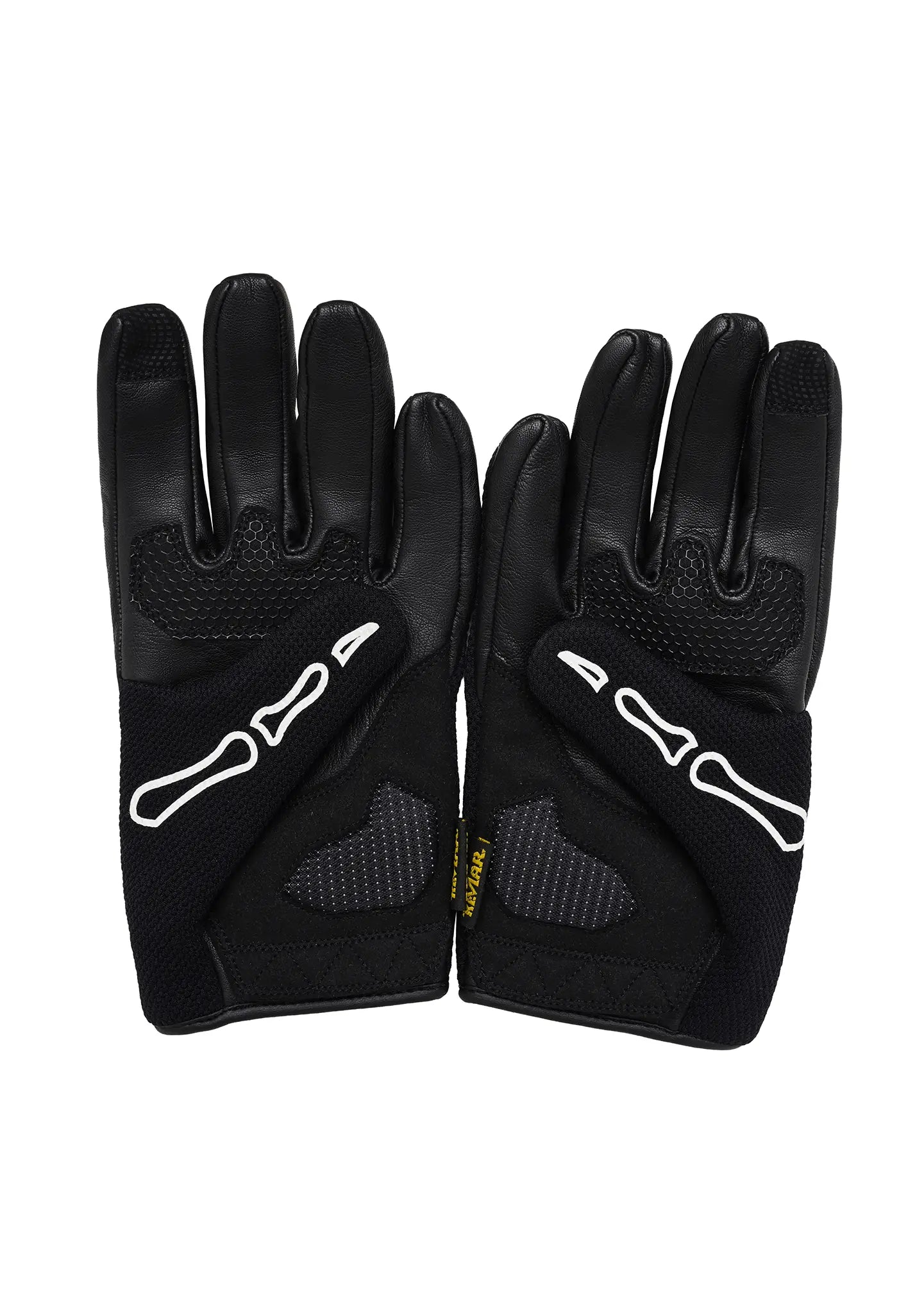 Knuckle Guard Phantom Bone Gloves - OZ MOTOGEAR