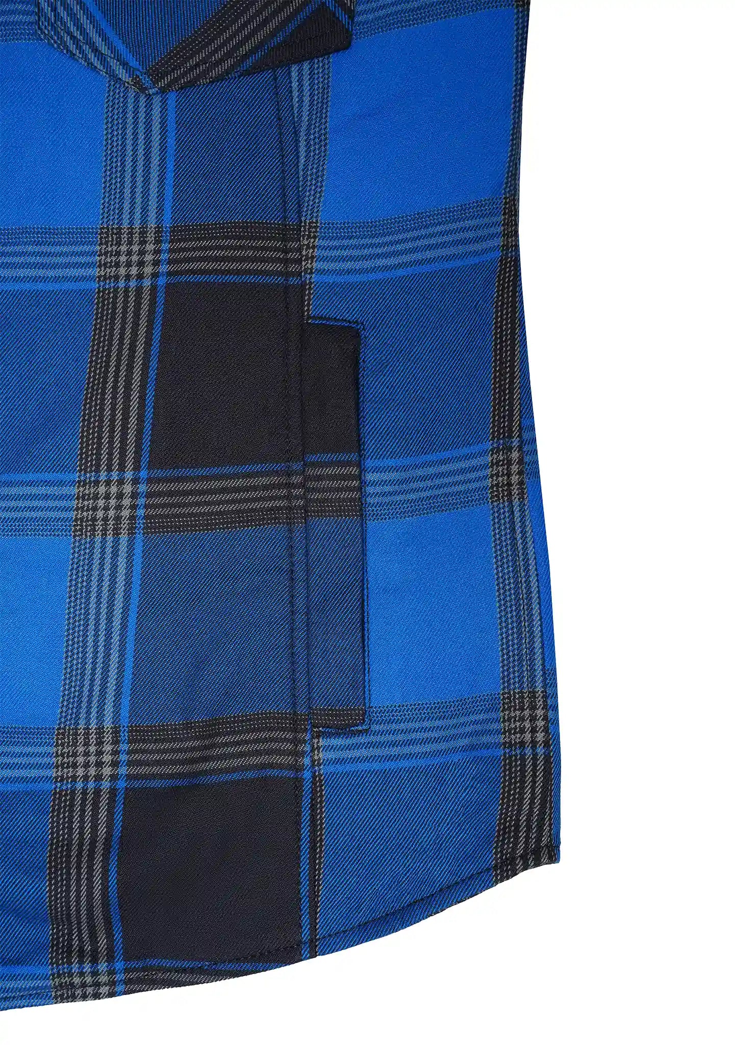 Highway66 Ladies Flannel Shirt Blue Ridge- CE AAA Certified - OZ MOTOGEAR