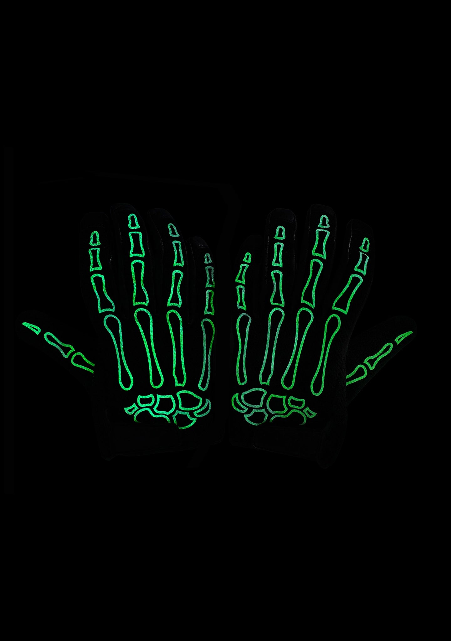 Knuckle Guard Phantom Bone Gloves - OZ MOTOGEAR