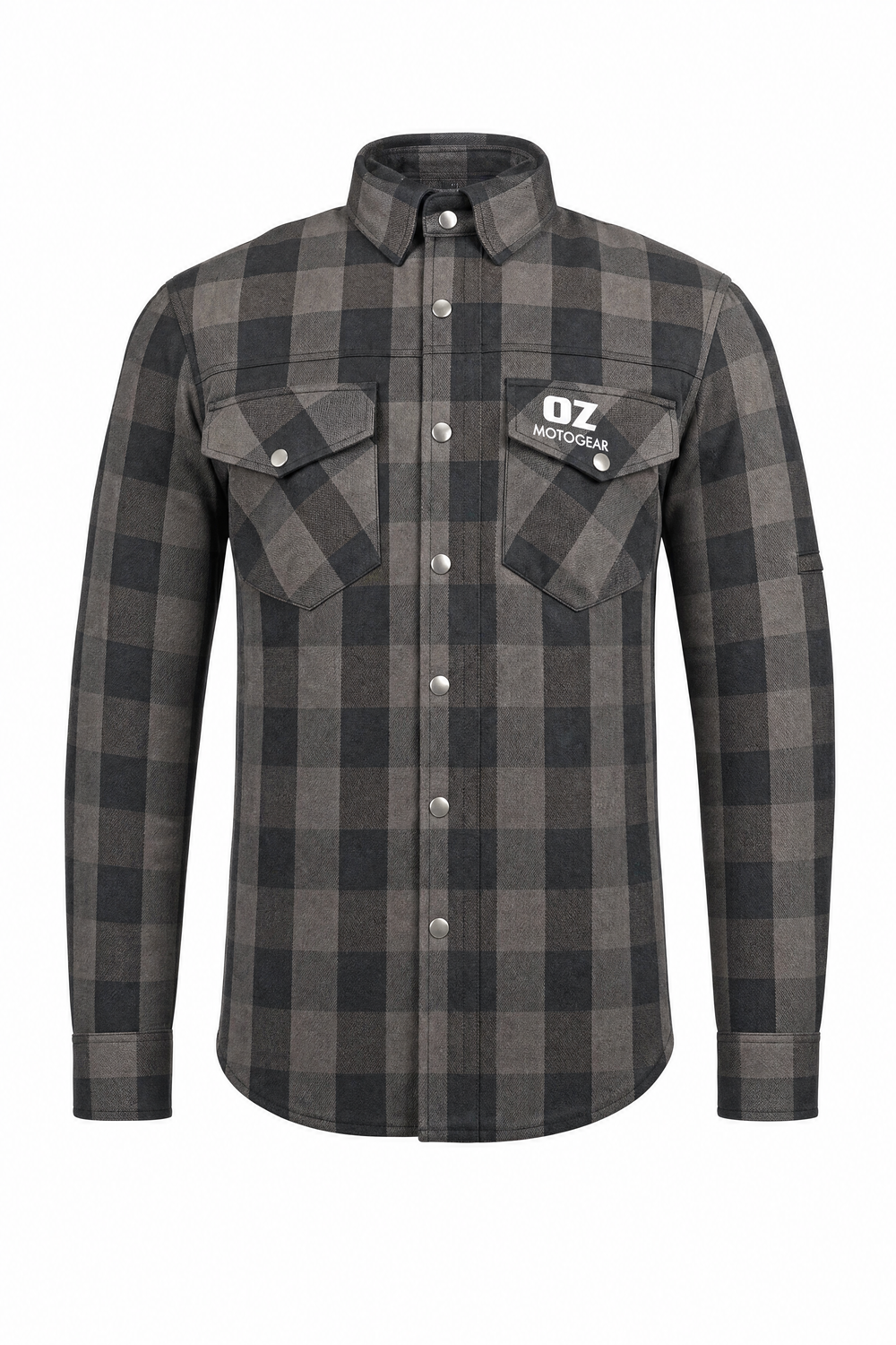 Armored Motorcycle Flannel Shirt