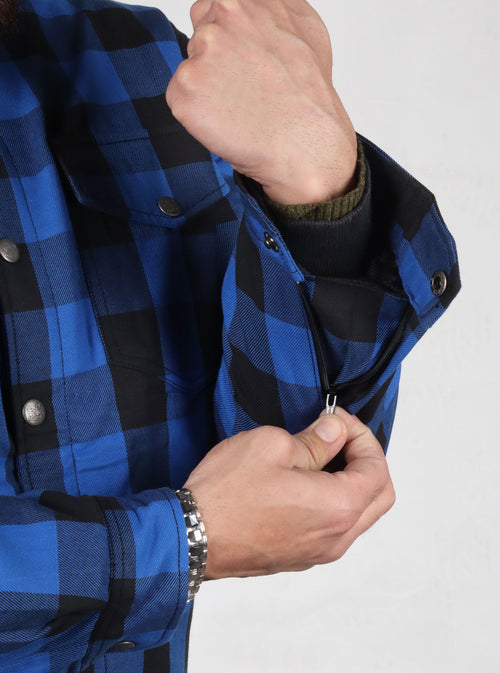 Zippered Expansion Cuffs with Snap Closures
