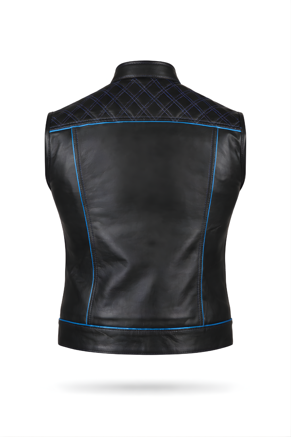 Leather Motorcycle Vest