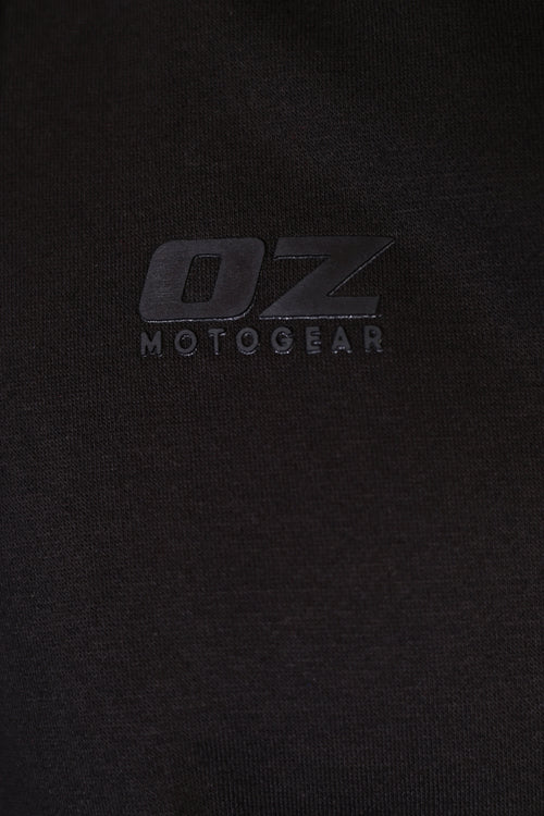 OZ Moto Gear Hoodie Logo Detail