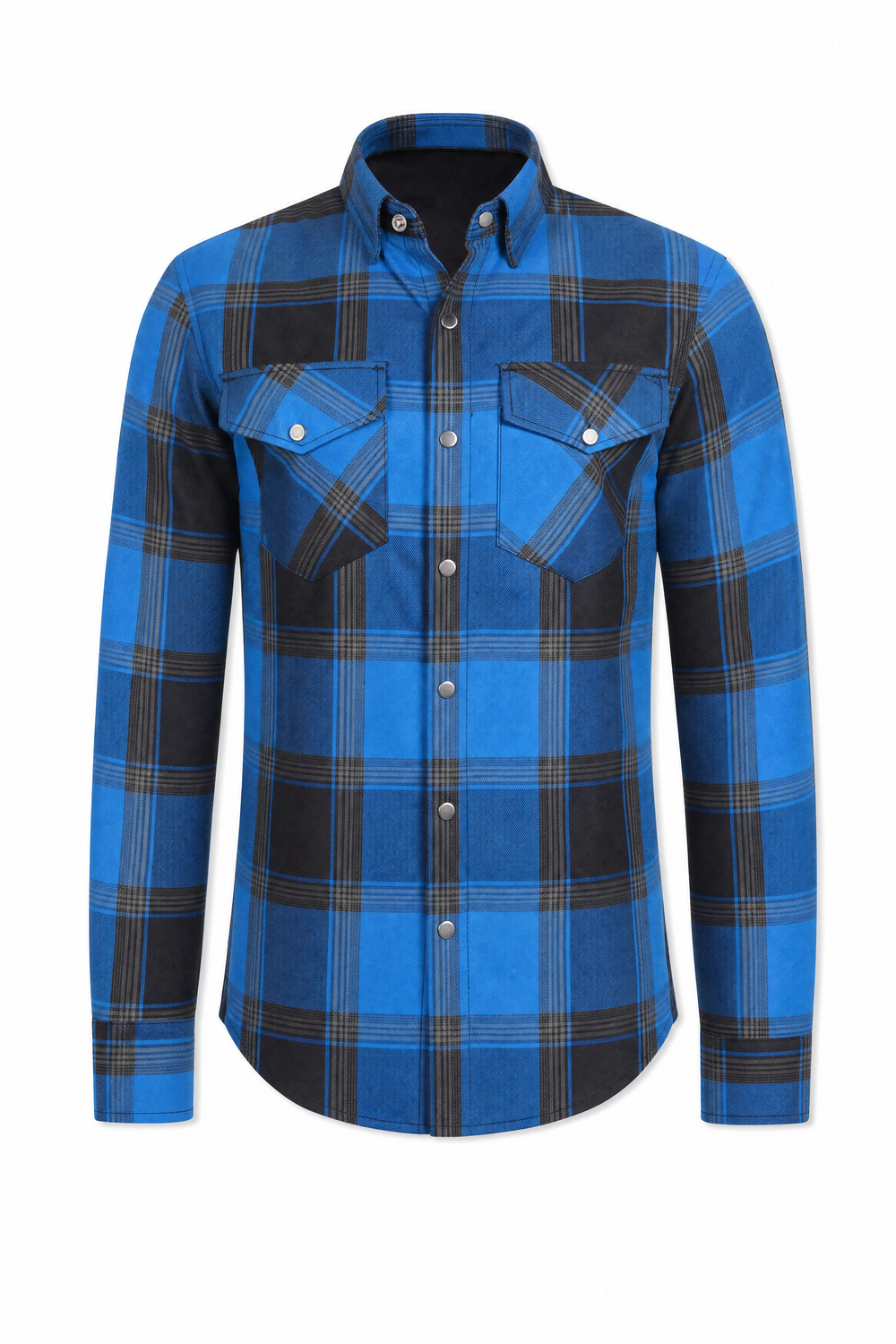 Armored Motorcycle Flannel Shirt