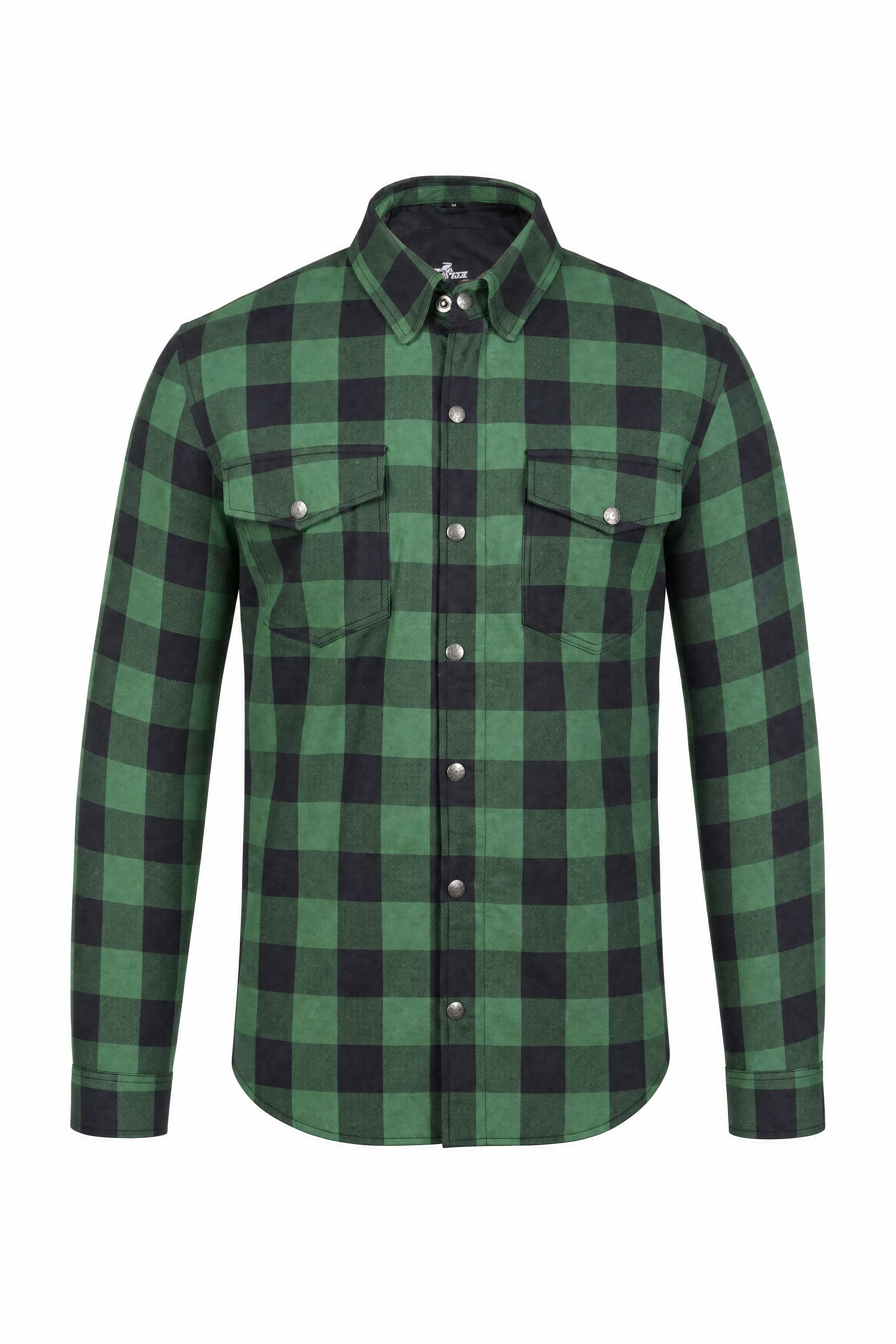 Armored Motorcycle Flannel Shirt