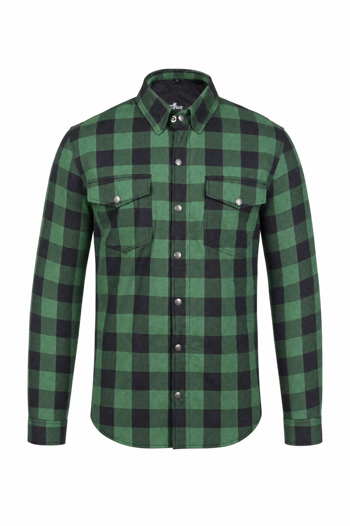 Armored Motorcycle Flannel Shirt