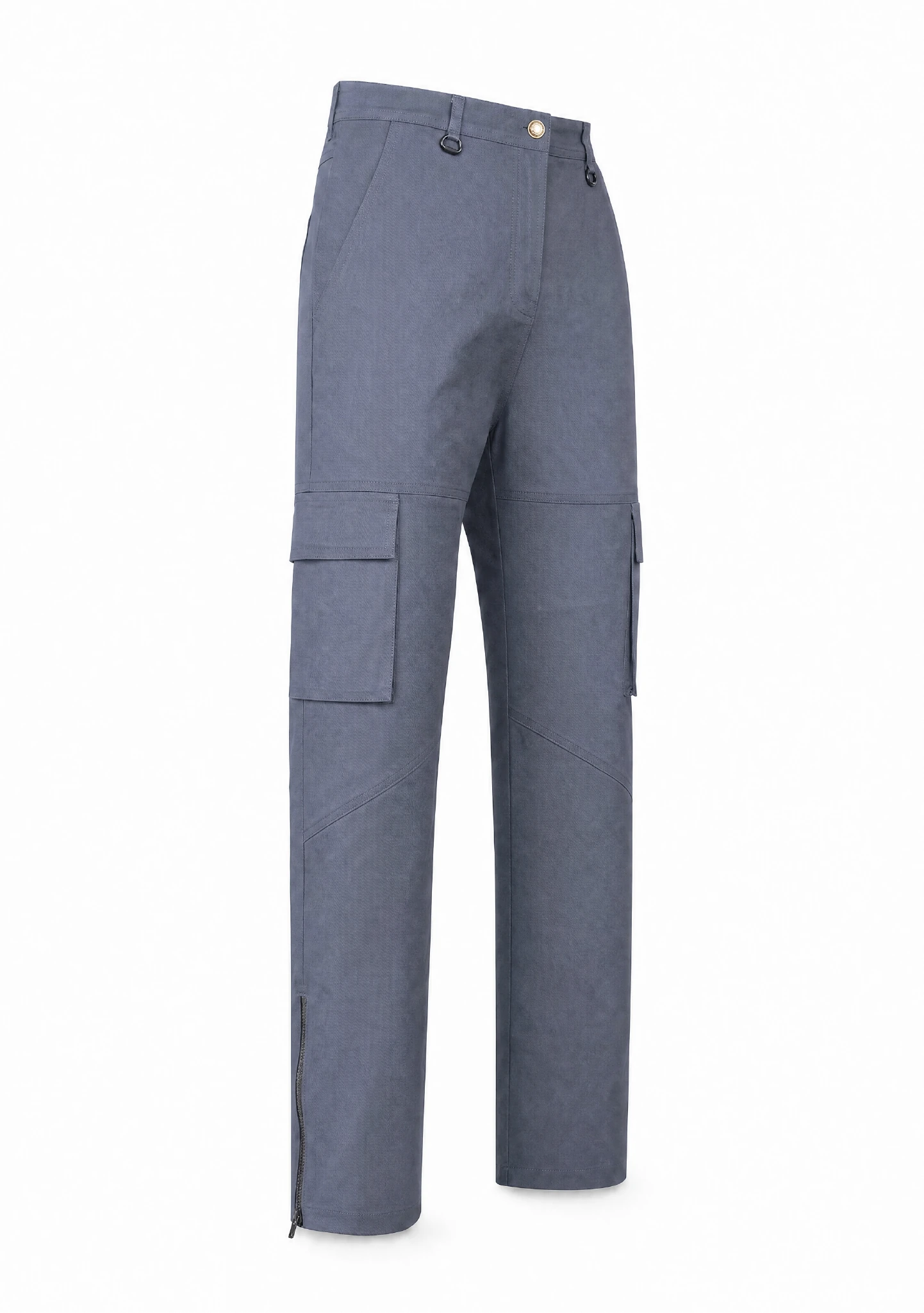 Ladies Motorcycle Cargo Pant Grey - CE AA - OZ MOTOGEAR