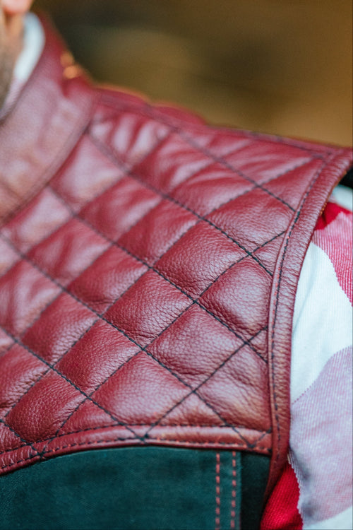 Quilted Leather Detail